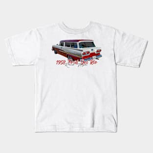 1958 Ford Del Rio Ranch Wagon Kids T-Shirt